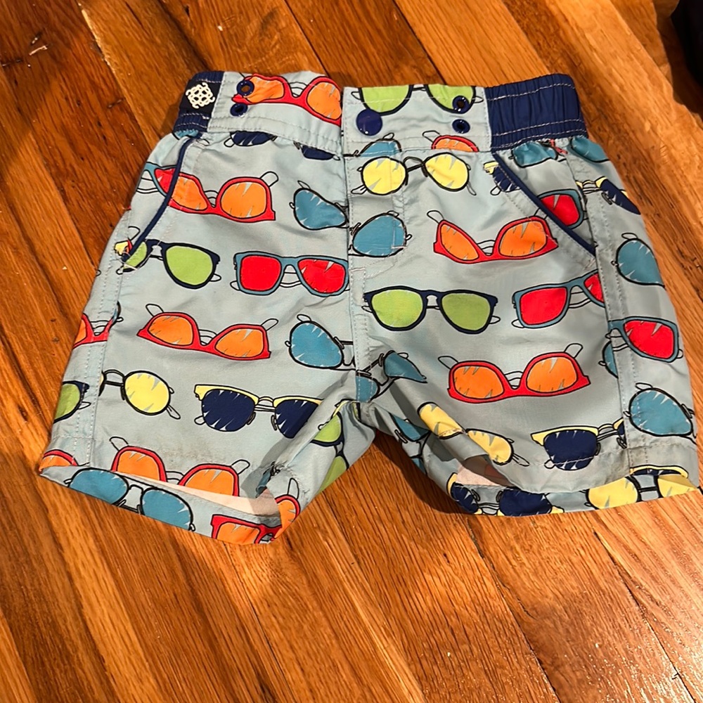 Andy and Evan sunglasses boys swim trunks, 18-24